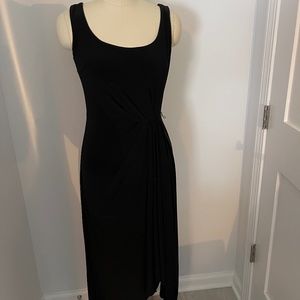 Lauren Ralph Lauren Classic Long Black Sleeveless Fitted Dress- Size 4